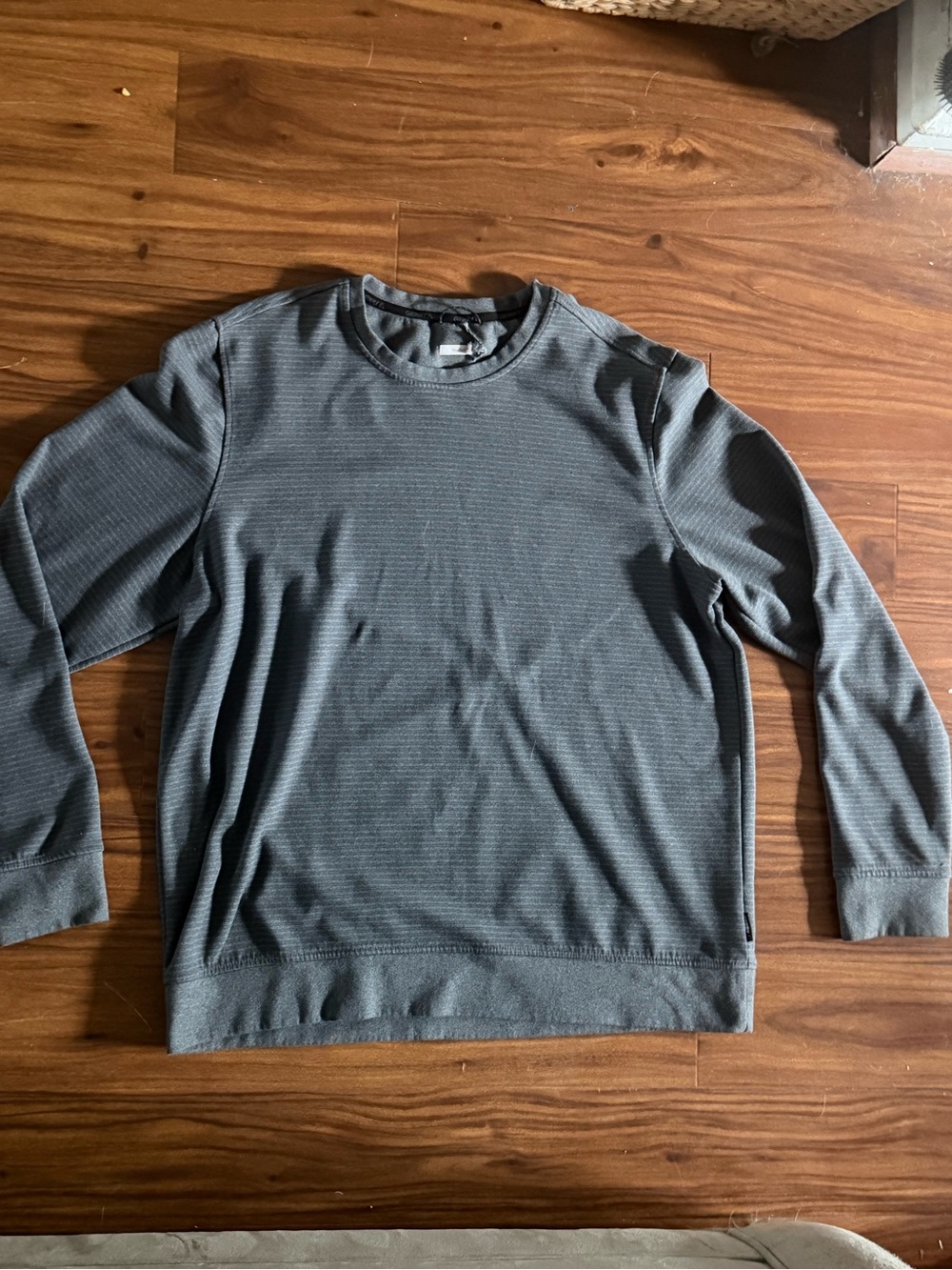 Zara Men's Crewneck Sweater in Charcoal